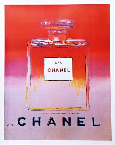 warhol chanel no 5 print|Chanel no 5 facts.